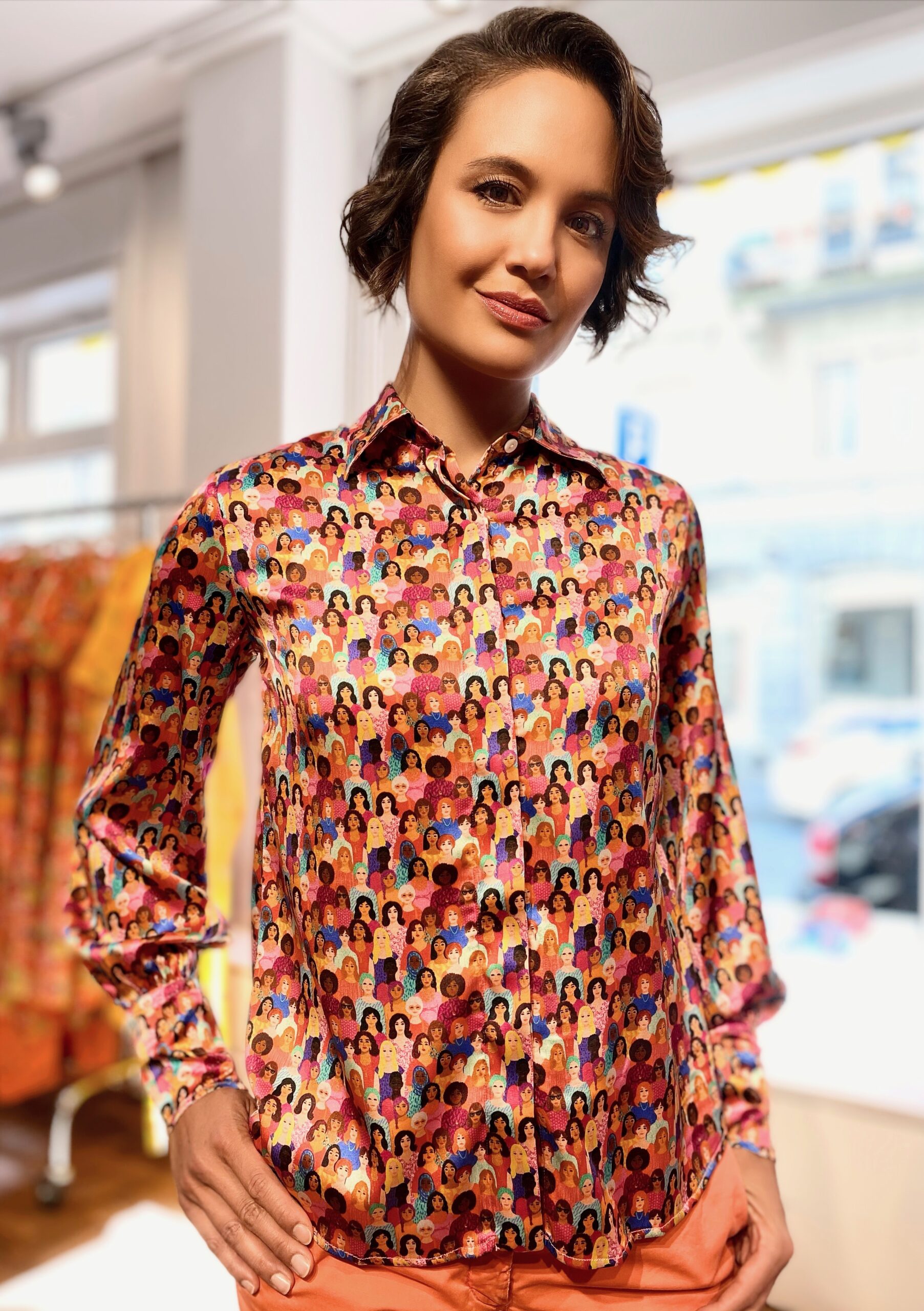 All the women- Silk Blouse