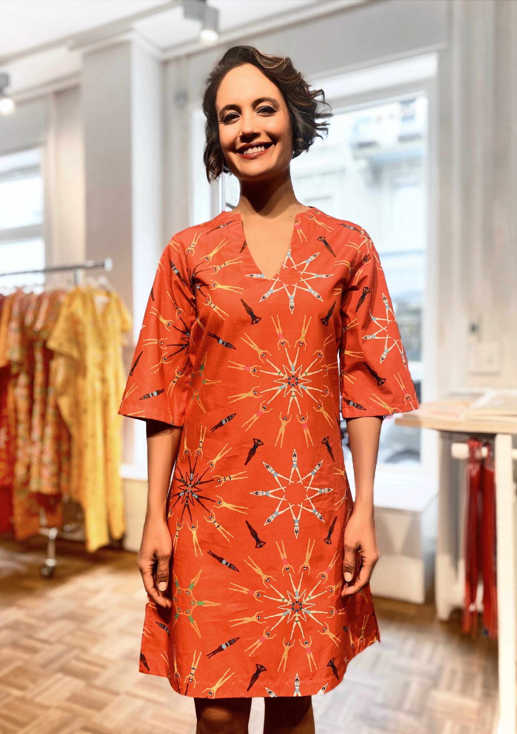 Water Ballet-Tunica Dress