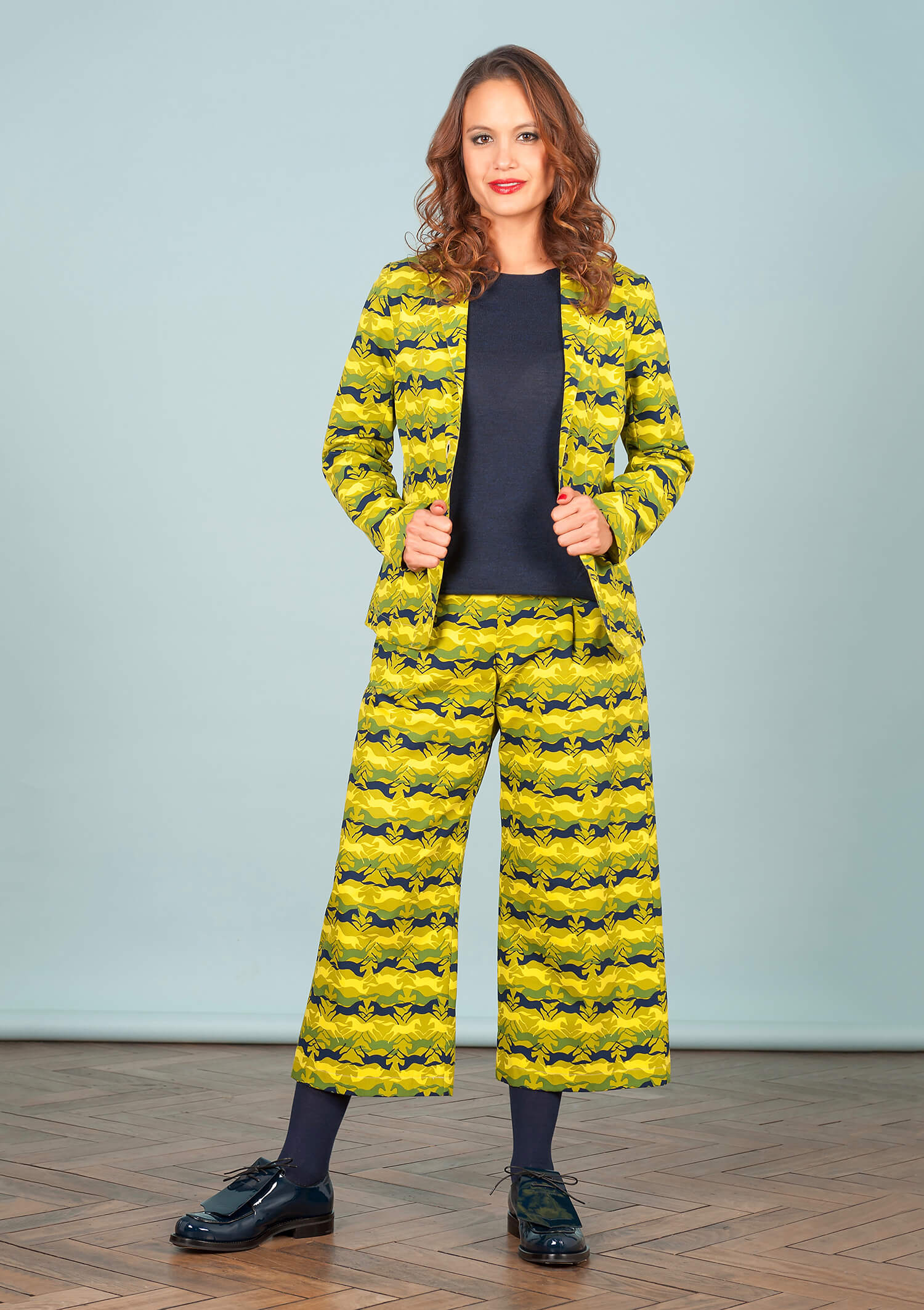 Horse – Blazer & Pants AB1296 col 23 green