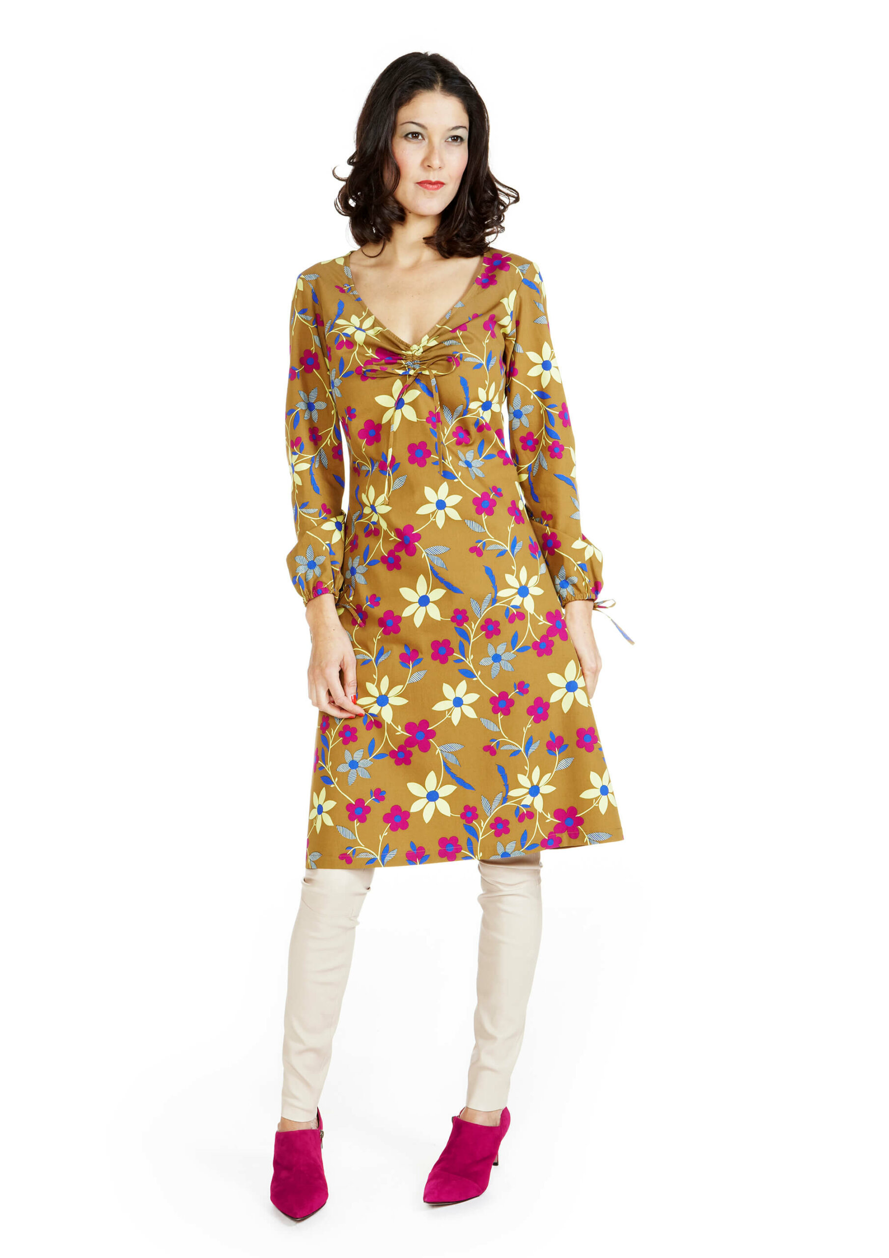 SUNNY DAYS DRESS WITH STRINGS
