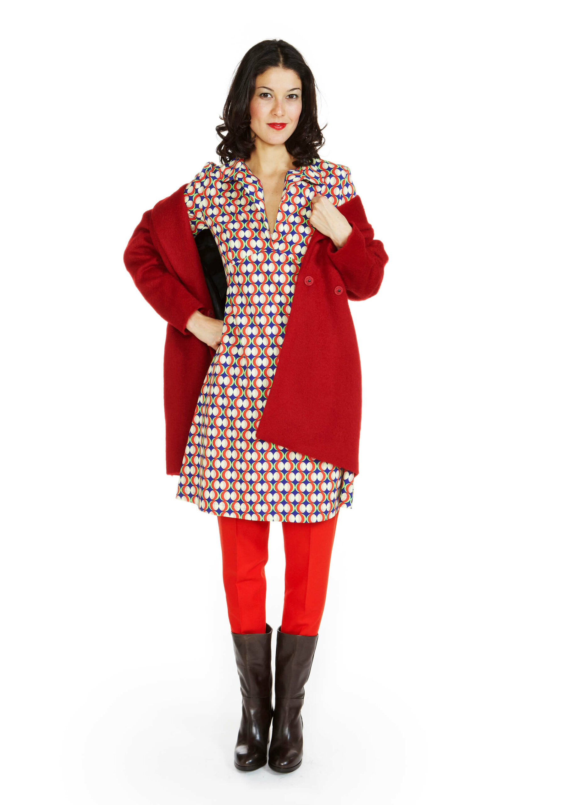 SEVENTIES-Chemise Dress