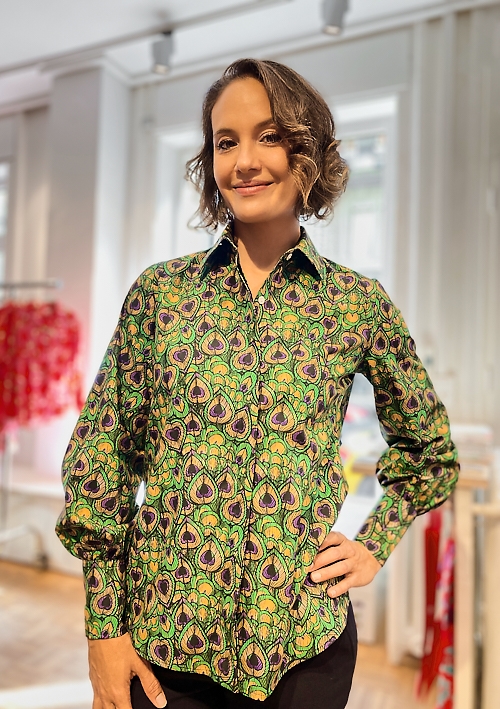 Blouse Cotton Peacock