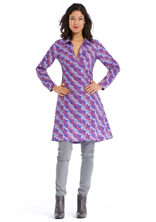 Shoe Print Violet