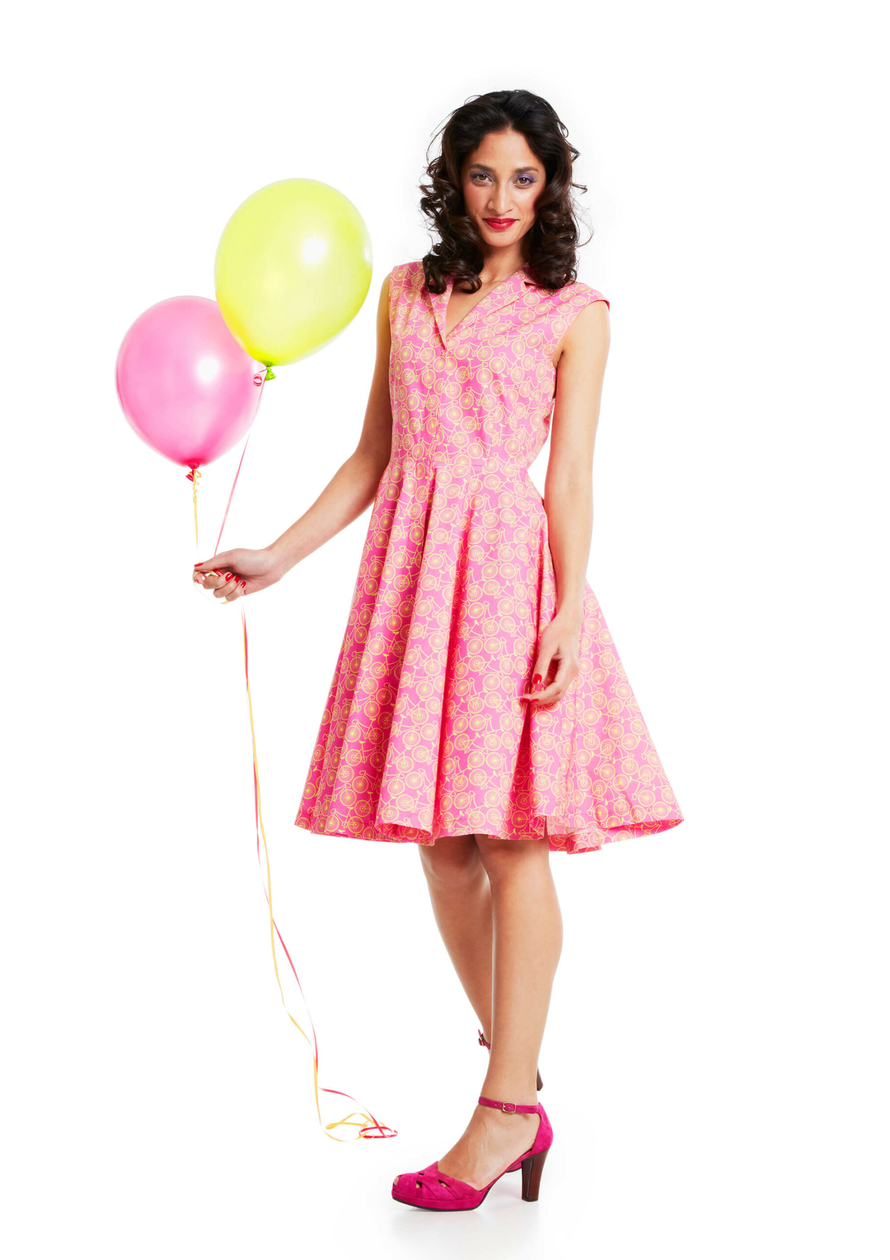 Dress Globo-AB1293 col 11 pink