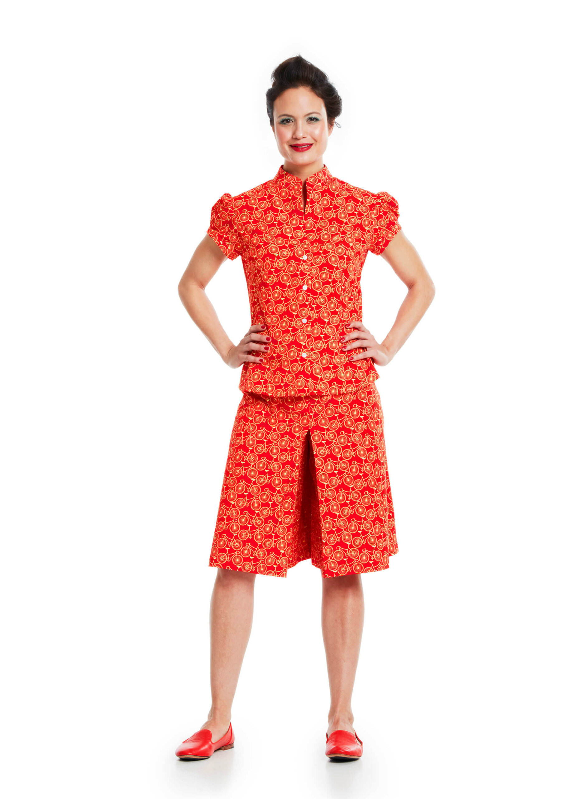 Skirtpant AB1293 col J red