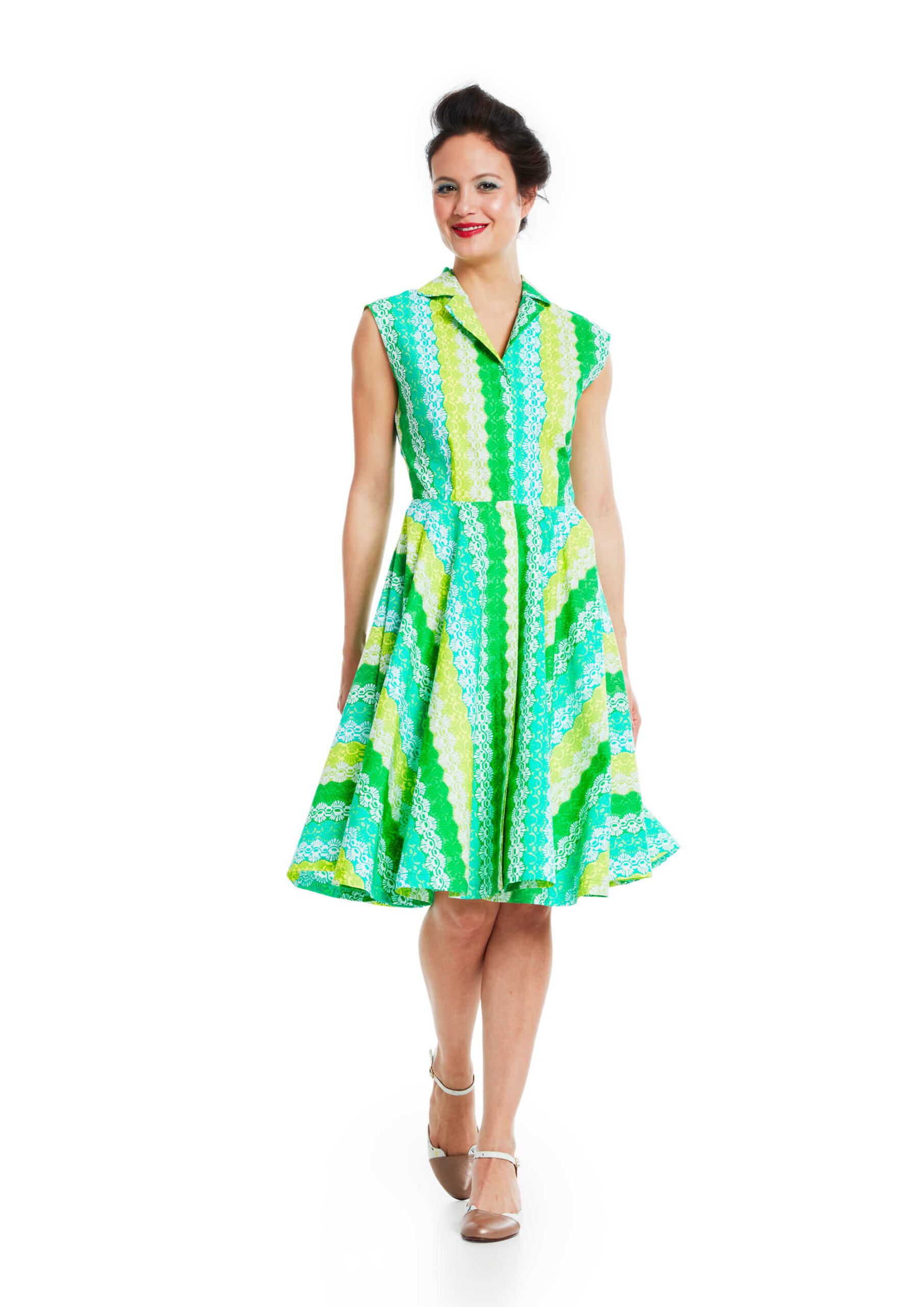 Dress Globo -AB1230 col 9 Green