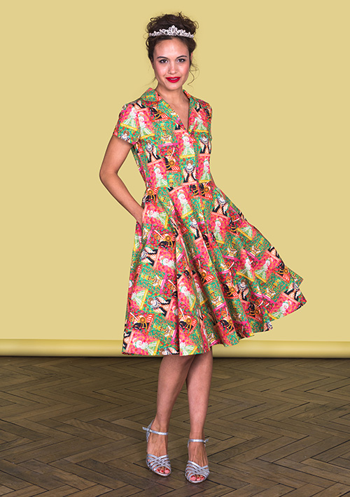 Queens- Dress Globo