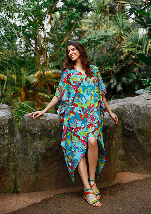 Parrot- Kaftan