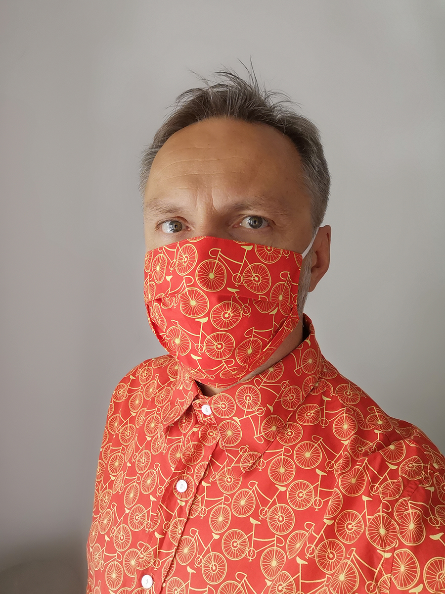 Bicycle -Mask square