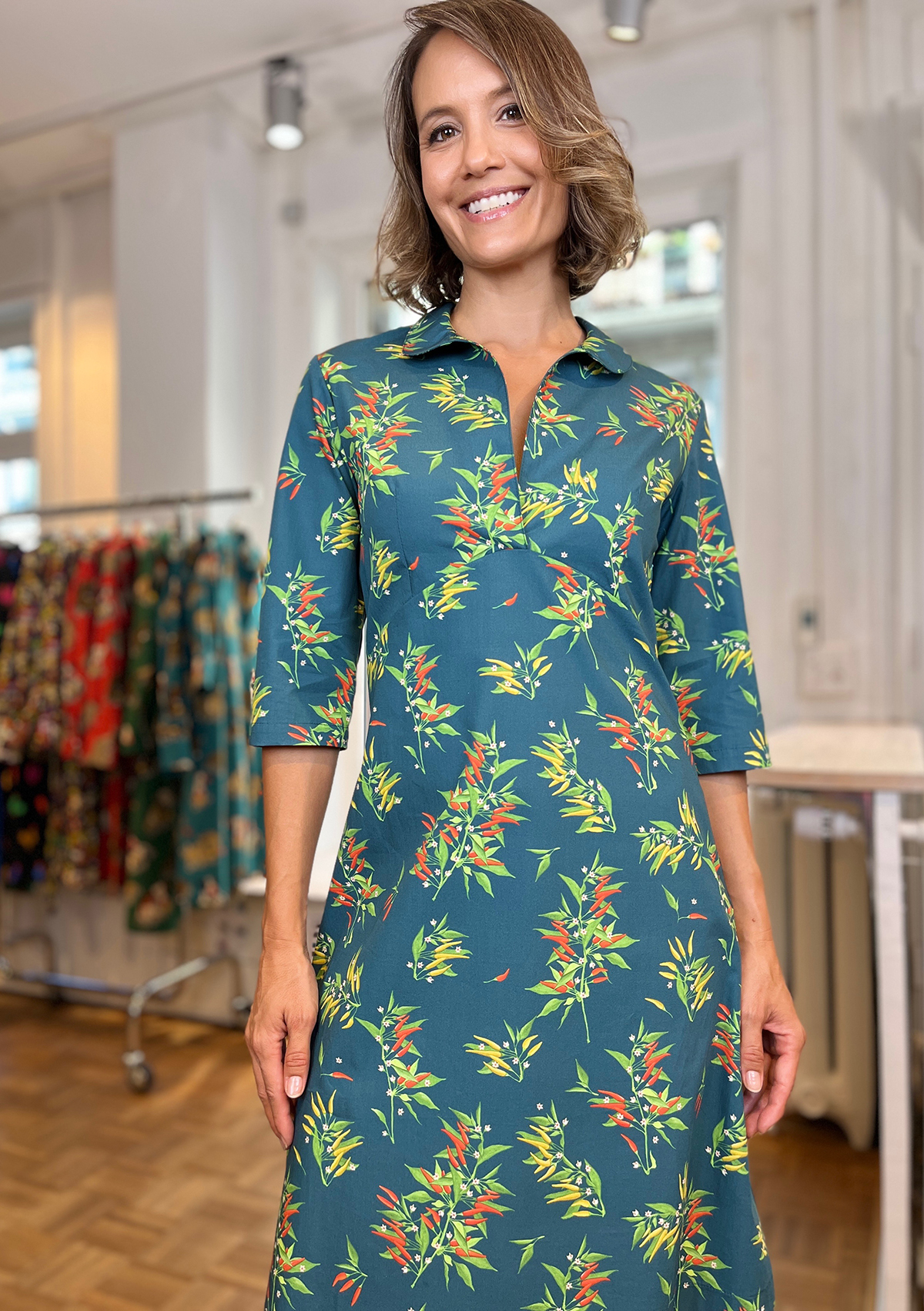 Chillis-Dress with Baby Collar