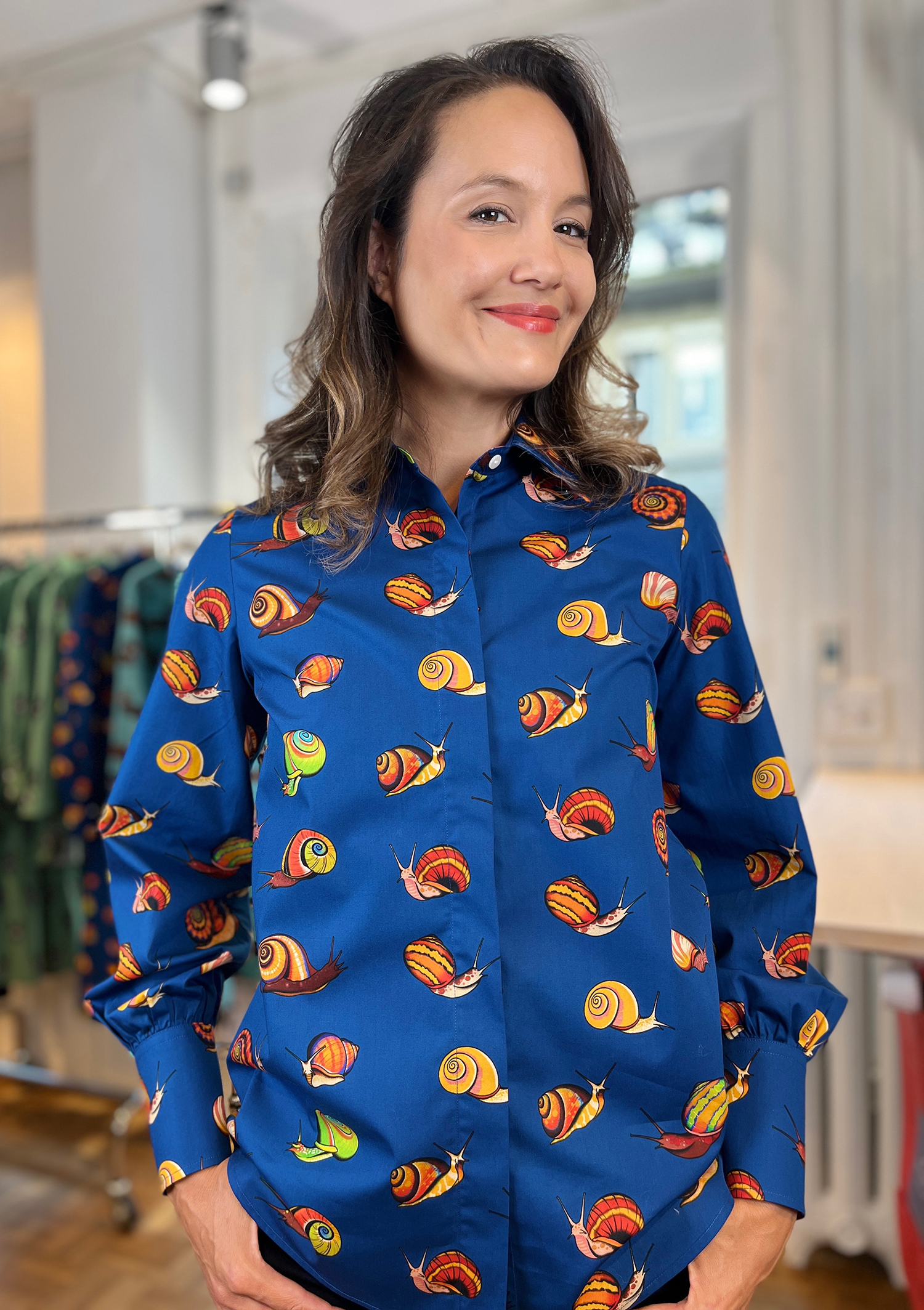 CUBAN SNAILS- SHIRT POPLIN